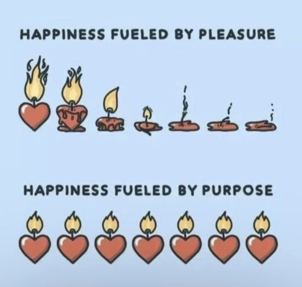 purpose vs pleasure
